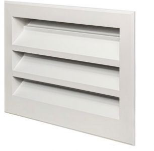 Решетка наружная с усиленными ламелями РЭД-Р100-М.