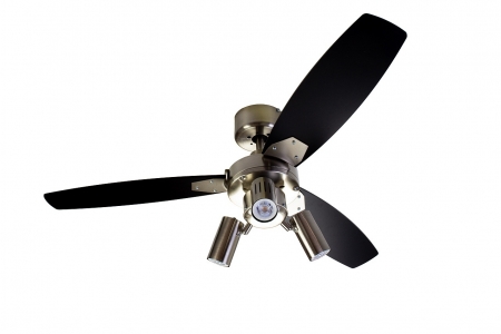 Потолочный люстра-вентилятор Dreamfan Jet Silver RC 105